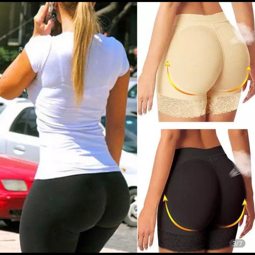 Sexy Women Butt Enhancer Underwear Black Color